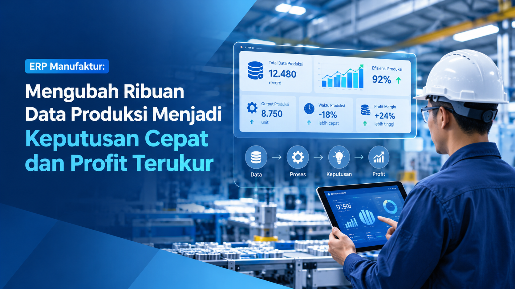erp manufaktur data menuju profit